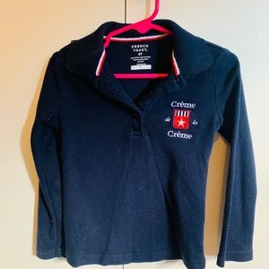 Creme de la Creme Long Sleeve Polo